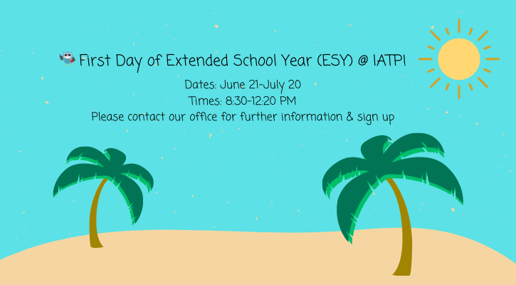 Extended School year dates and time