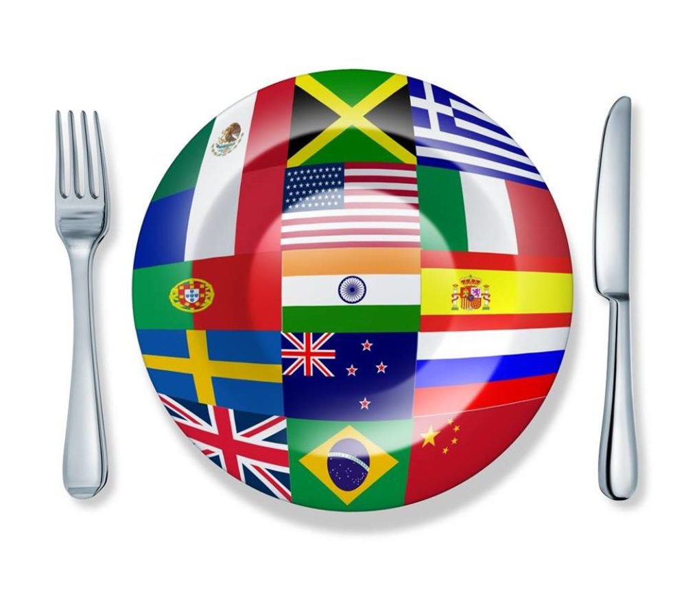 Plate and fork 