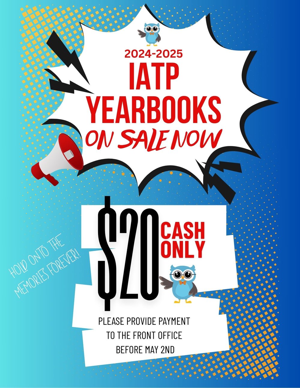 2024-2025 IATP Yearbooks on Sale Now 