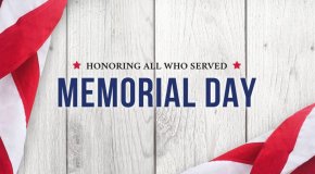 memorial Day sign