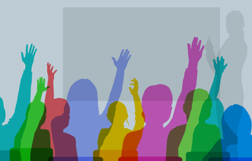 people raising hands 