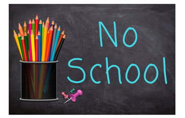 No school sign