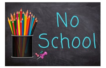 No school