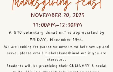 IATP Thanksgiving Feast