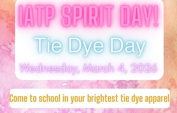 IATP Spirit Day! Tie Dye Day