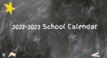 2022-2023 school calendar 