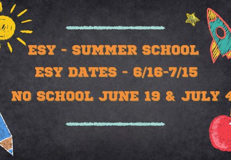 ESY-Summer School Info