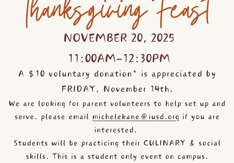 IATP Thanksgiving Feast